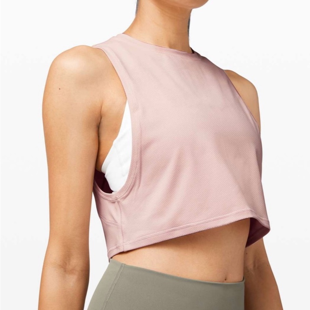 Lululemon Muscle Love Tank Top - Misty Pink